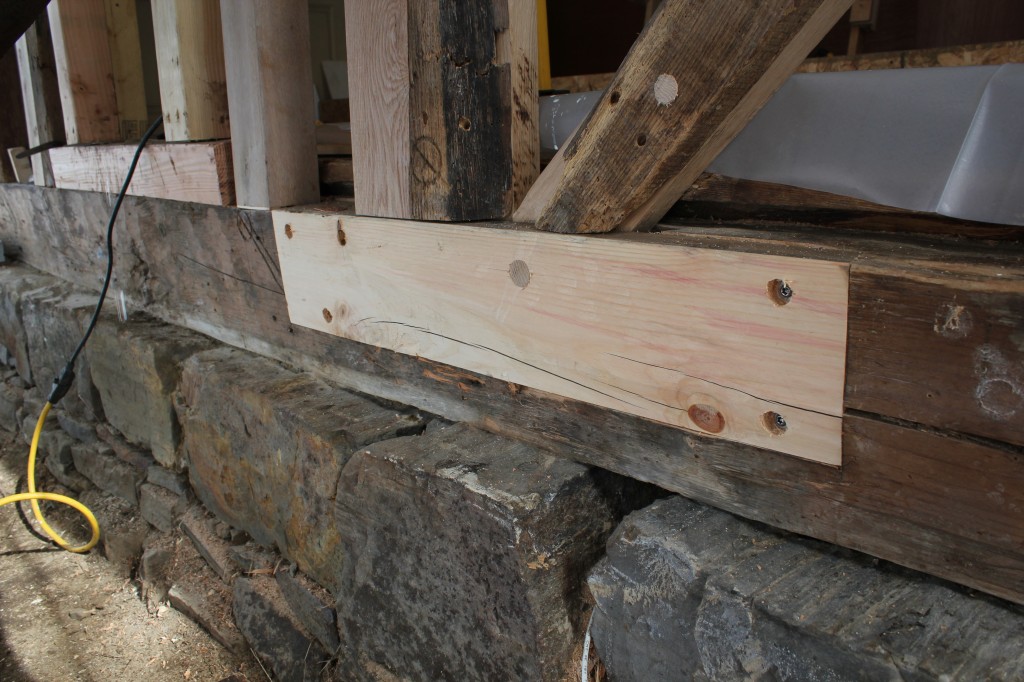 Sill repair, brace repair and stud repair Sill repair, brace repair and stud repair