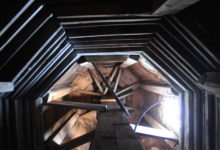 First Parish Church, East Derry: Repairing the Upper Lantern