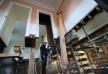 Kavanagh Undercarriage, Oak Bell Yoke, and Barn Raising